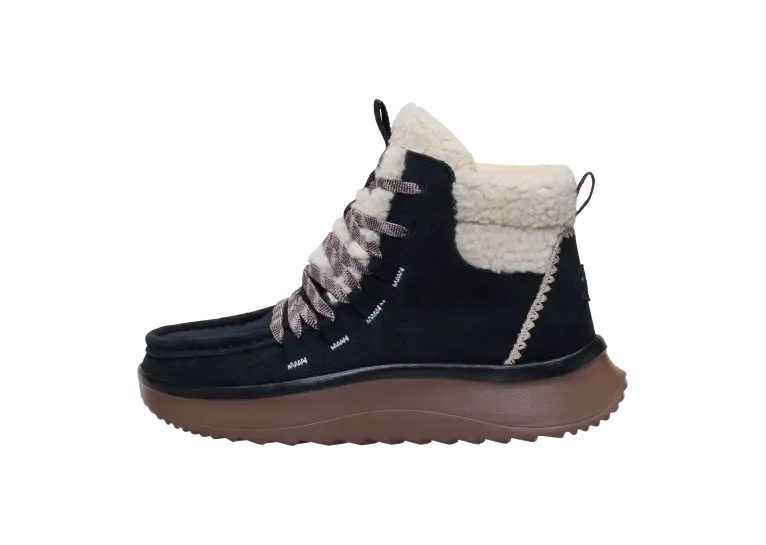 Hey Dude Wendy Peak Apres Suede Cozstit Women's - Browns Shoe Fit